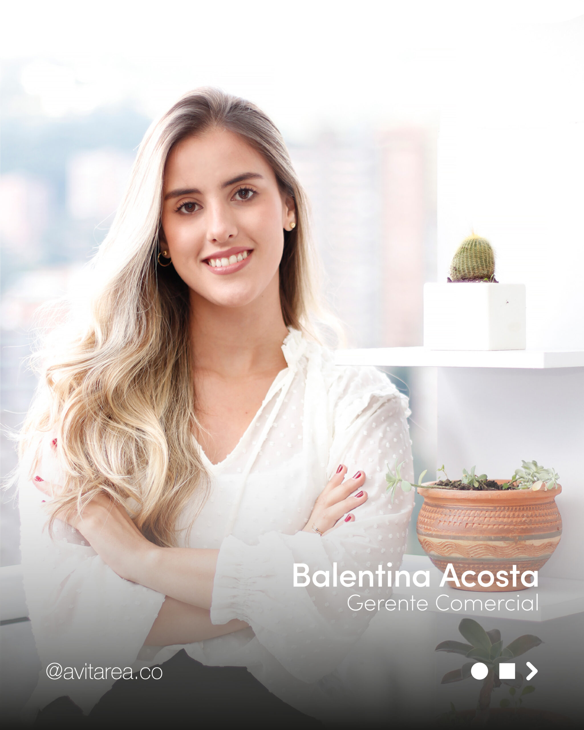 vendedora de bienes raices en medellín